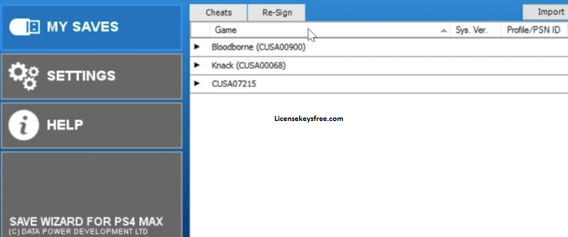download save wizard ps4 crack