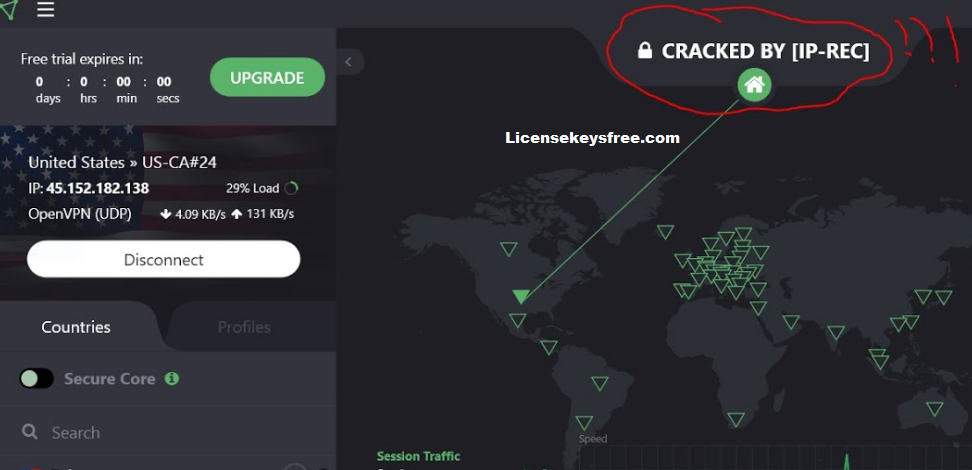 protonvpn locations