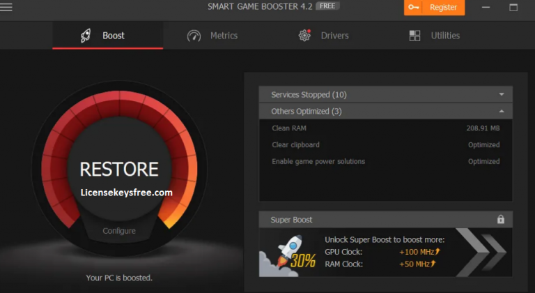 smart game booster 5.2 pro