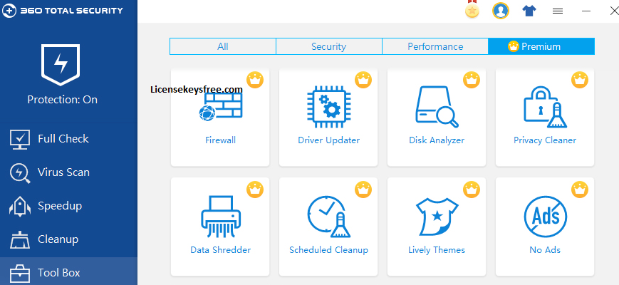 360 total security premium license key