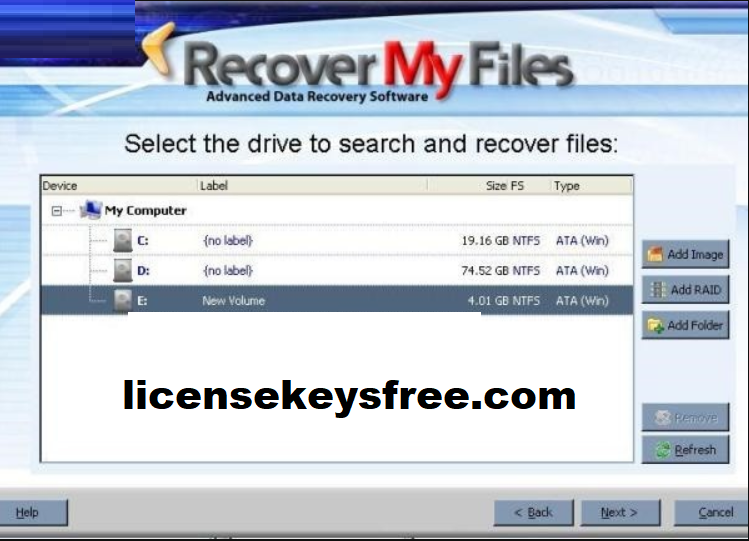 Recover My Files 6.4.2.2597 Crack + License Key Free Download