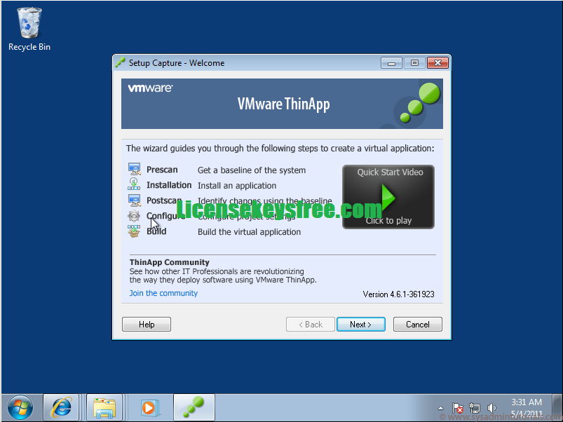 VMware ThinApp Crack + License Key Latest Version